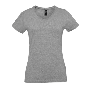 Naisten T-paita V-kauluksella